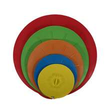 5 件套硅胶碗盖套装，耐热微波炉盖，各种尺寸可重复使用硅胶吸盘盖，适合礼物，适合碗、杯、盘、锅、平底锅 - 微波炉防溅盖炉灶，厨房用品 - 5pcs - 查看 12