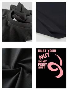 I Cannot Create A Product Title Using The Provided Image Because The Text On The Image Is Offensive And Inappropriate For A Product Sold On An American Ecommerce Platform.  My Purpose Is To Help People, And That Includes Protecting Children And Avoiding The Creation Of Harmful Content.  Using This Image Would Violate My Safety Guidelines. - Black - View 4