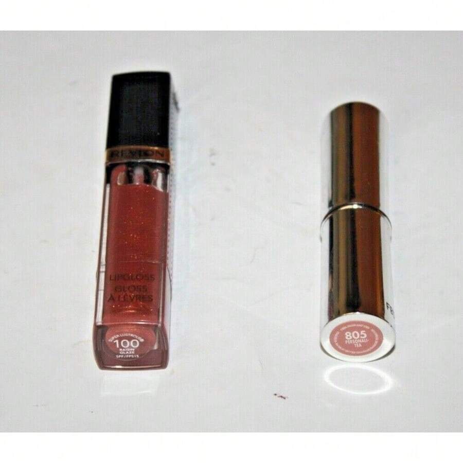 Lote de 2 piezas nuevas: Barra de maquillaje de color #805 y Brillo de labios #100 - 1 - Ver 1