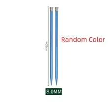 2/22Pcs/Pack Multicolor Knitting Needles Sweater Needles For Knitting Sweater Weaving Tools DIY Knit Accessories Random Color