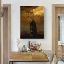 1pc Gift Zdzislaw Beksinski Art Posters Club Bar Vintage Posters Wall Arts Canvas Painting Bedroom Home Decor Optional Frame