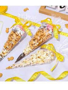 1卷，10码/5码，0.75英寸，返校礼品包装丝带，返校装饰主题丝带，适合教师节和开学第一天使用，礼品包装用品，印有返校数字、铅笔、苹果、黑色ABC、字母等图案，可重复使用。也可用作派对气球返校背景绳，用于摄影、教室装饰、返校派对装饰。 - 彩色 - 查看 2