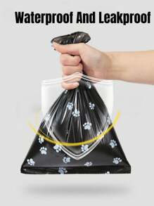 3/5 Rolls Of Pet Poop Bags 10 Rolls Of 150 Garbage Bags Plastic Garbage Bags Poop Bag Replacement Dog Poop Bag/Cleaning Bag