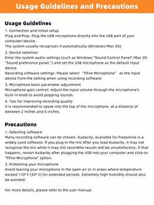 FIFINE K688 White Dynamic Microphone For Studio, USB/XLR Interface, Suitable For Podcasting, Live Streaming, Computer Recording, Voice-Over, Includes Shock Mount, Mute Button, Gain Knob And Headphone Monitoring - White - View 12