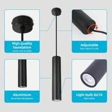 CANMEIJIA Luz empotrada de techo estilo vintage de metal, ajustable, apta para fuente de luz GU10, voltaje 85V-265V, fácil instalación, sin parpadeo, apta para tiendas, salas de exposición, cafés, restaurantes, dormitorios, salas de estar, bares, luces LED, decoración del hogar, techo, paredes, salas de exposiciones, salas de lectura, pasillos, porches, escaleras