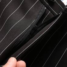 Últimos negocios - Vestimenta de noche Negocios - Formal Negocios Negocios - Negocios Desplazamientos urbanos Rayado Primavera/Verano Ajuste regular Doble botón Formal y de noche Salida nocturna Año nuevo - Rayas negras - Ver 7