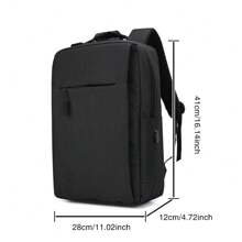 Mochila minimalista para hombres, mochila versátil de gran capacidad para estudiantes, computadoras, viajes, bolsa de negocios unisex lavable