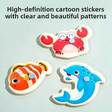 MEDOOSI-54 Pieces Kids Wooden Magnetic Fishing Toy Set/Children's Educational Game - 51PCS - 查看 7