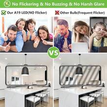 Bombillas LED A19 13W Luz Diurna 5000K Paquete de 4 - Blanco suave - Ver 11