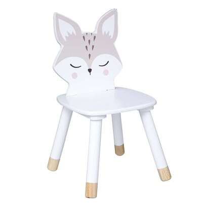Atmosphera KINDERSTOEL IN DE VORM VAN EEN VOS - 28 x 28 x 52,5 cm. Gratis verzending binnen 24/72 uur