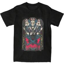 Babymetal T Shirt Tour Hippie T Shirts Short-Sleeved Y2K  Tshirt Beach Cotton O Neck Oversized Top Tees - màu đen - Xem 1
