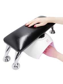Large Armrest Nail Pad, Ultra-Fine Fiber Leather Hand Rest, Suitable For Fingernails And Toenails, Detachable Nail Art Accessory Tool, Professional Nail Pillow Hand Rest, Suitable For Nail Technicians And Salon Use - White - View 6