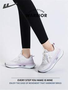 WARRIOR Warrior Fashionable Retro Sports Shoes For WomenSpring And SummerLightweight Comfortable Breathable Running Shoes Modest Style Casual Yet Sleek Sneakers Applicable Throughout The Year Wear-Resisting All-Day Wear Training Sneakers Soft Sole