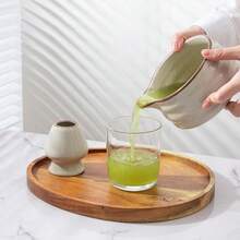 1 套日本抹茶搅拌器套装，完美抹茶套装包括窑变陶瓷抹茶碗（带喷嘴）、抹茶搅拌器和搅拌器支架、勺子、筛子、日本抹茶仪式茶具（用于抹茶粉），适合抹茶爱好者和初学者的礼物
