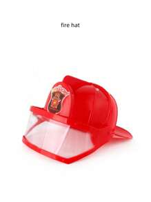 Set antincendio per bambini e bambine, con estintore riempibile d'acqua e attrezzatura da pompiere, tuta antincendio, strumenti antincendio, zaino antincendio, gilet da ingegnere con accessori abbinati. Adatto per uso all'aperto, in casa, per spettacoli teatrali, giochi di ruolo sulla spiaggia e in acqua, feste di Carnevale, costumi e giocattoli