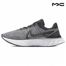 React Infinity Run Flyknit 3 'Black Grey Fog' White Dark--Grey Sneakers Men DH5392-006 - Multicolor - View 1