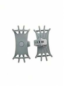 1pc Multifunction Rotatable Silicone Bicycle Phone Holder, Motorcycle Electric Bike Navigation Bracket For Riding, Multi Colors