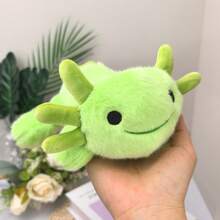 9 ornamentos para escritorio de peluche suave de gecko en colores surtidos, juguetes de peluche de geco coloridos adecuados como regalos de cumpleaños y decoración del hogar, accesorios creativos