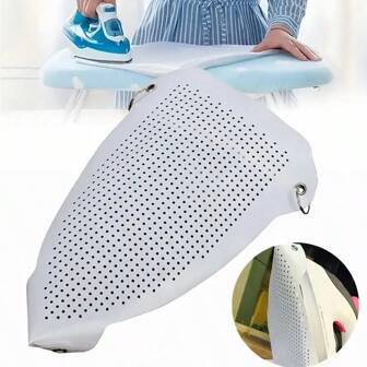 1/2 Pcs Super Slick Steam Iron Protector Cover - Heat-Resistant Up To 240°C/482°F, Iron Shoe And Ironing Aid Board - Safeguards Garments From Scorch Marks And Wrinkles, Convenient Ironing Aid For Effortless Ironing And Steaming,-To-Use & Durable - For Home, Garment Factories & Dry Cleaners. Enjoy A Scorch Mark-Free And Wrinkle-Free Experience