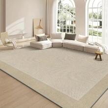 Premium Large Area Rug, Weighing Up To 1000g/M², Upgraded Extra-Thick Version For Enhanced Comfort Underfoot. Features Innovative Craftsmanship That Is Wear-Resistant, Water-Absorbent, And Colorfast. Distinctive Khaki Diagonal Stripe Pattern Creates An Elegant Look. Carpet Room Decor Bathroom Accessories Back To School