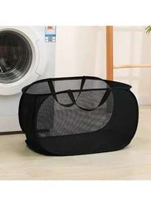 New Foldable Laundry Basket, Large Capacity Storage Laundry Basket, Bathroom Storage Basket.