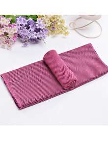 1pc Cooling Towel, Outdoor Sweat-Absorbing Chill Towel, Quick Dry Yoga Chilling Towel With Cooling Fabric - Multicolor - View 9