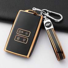 全新 TPU 汽车钥匙包套，适用于雷诺 Koleos Kadjar Megane Talisman Captur Espace Clio 2016-2023 Dacia Duster 2023 - 雷諾 - 查看 1