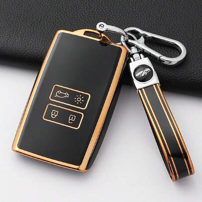 全新 TPU 汽车钥匙包套，适用于雷诺 Koleos Kadjar Megane Talisman Captur Espace Clio 2016-2023 Dacia Duster 2023