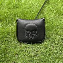 1pc Fun Skeleton Golf Club Head Cover, Golf Putter Cover, Golf Fashion Club Cover, Suitable For Male And Female Outdoor Enthusiasts. Easy To Use Magnetic Closure, Waterproof And Durable Material, It Is A Golf Club Protective Cover Worth Having - Multicolor - View 9