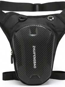 1 pièce Sac de taille pour la moto et la randonnée, sac de cuisse , sac banane pour le sport et les voyages en extérieur, sac à bandoulière tactique, sac de taille