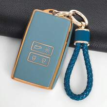 全新 TPU 汽车钥匙包套，适用于雷诺 Koleos Kadjar Megane Talisman Captur Espace Clio 2016-2023 Dacia Duster 2023 - 雷諾 - 查看 18