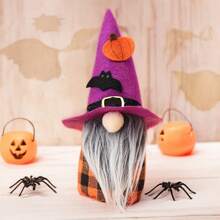1pc Halloween Fabric Doll Decor, Home Living Room Kitchen Desktop Decoration, Ghost Festival Party Scene Decorative Prop, Centerpiece Decoration, Atmosphere Setting Item. Suitable For Home Decor / Desktop Decor / Party Decor / Mall Decor / Shop Window Decor / Farmhouse Decor.