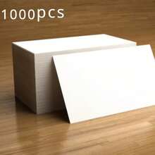Custom Business Card Set - 200/500/1000 Pcs, Essential For Professional Networking And Distributors, Uncoated Paper, Includes "Business Card Template" Design, Reserving Space For Company Logo And Contact Info, Support Customization, Back To School Season ,Poetcore, School Essentials - Multicolor - View 13
