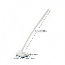 2 Long Handled Bathtub Cleaning Brushes+10 Sponge Bathroom Floor Bathtub And Tile Cleaning Sponge Brushes, Window Cleaning Sponge Brushes, Cleaning Supplies And Tools. Men's Tools - Multicolor - View 3