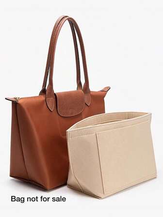 Organizador de bolso de fieltro, organizador de bolso para bolsos de mano y bolsas de compra, 3 tamaños, útiles escolares