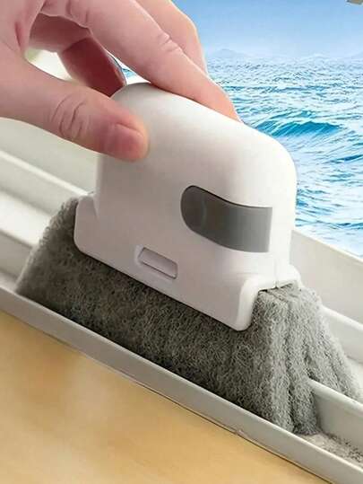 1PC 2-In-1 Detachable Window Slot Brush, Household Door And Window Groove Cleaning Brush, Glass Window Blind Corner Cleaning Tool, Gap Brush