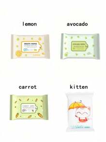 1/2/5/10/50 Packs [10 Pieces Per Pack] Disposable Cleaning Wipes, Portable Tissue Paper, Non-Alcoholic,Used For Cleaning Daily Necessities