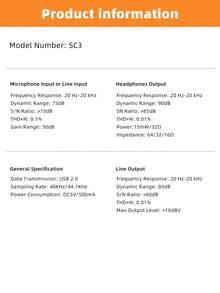 遊戲音頻混音器，帶有XLR麥克風接口的流媒體4聲道RGB混音器，48V幻象供電，變聲，自定義聲音效果，個別控制，靜音按鈕，適用於播客/錄製/直播/唱歌/遊戲語音-FIFINE SC3 - 黑色 - 查看 11