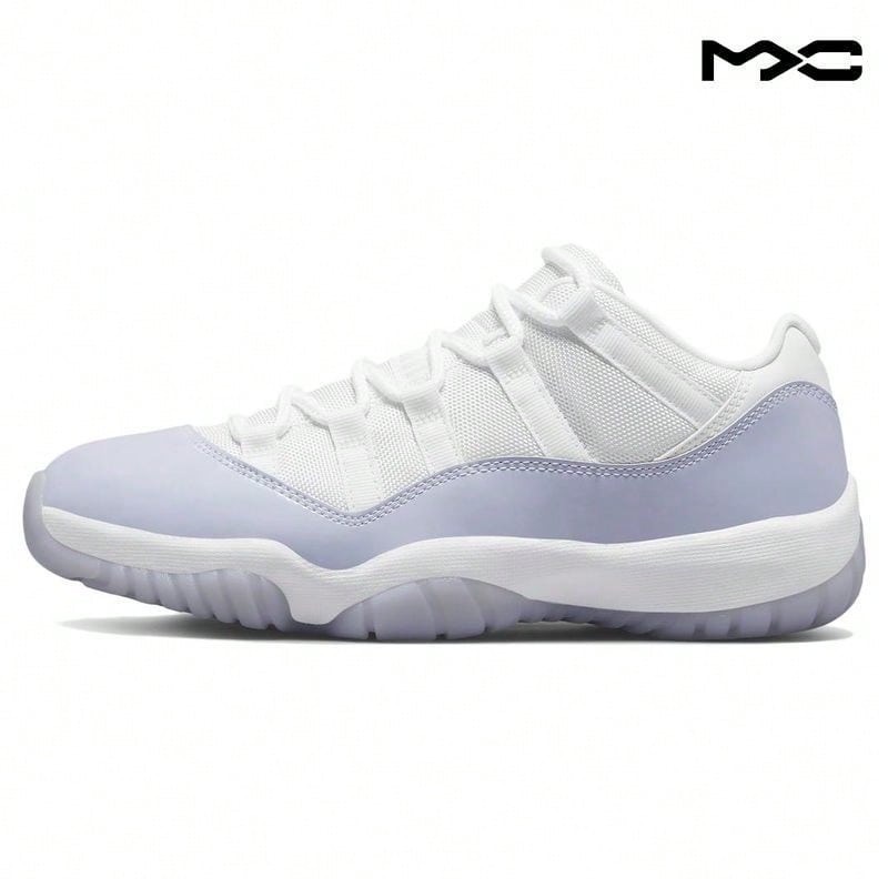 Air Jordan 11 Retro Low 'Pure Violet' White Sneakers Women AH7860-101 - 彩色 - 查看 1
