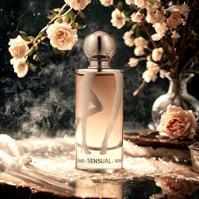 PROFUMO ARABO - Donna - "Prestige Sensual" - EAU DE PARFUM - 100ML - Profumo classico da donna - Fragranza floreale delicata e di lunga durata, ideale