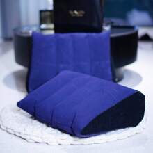 SM Product, Sex Toys, Color-Selectable Triangular Inflatable Pillow With Short Plush Skin-Friendly Design: Height Elevation Adjusts Positions To Promote Optimal Body Alignment, Ideal For Couples Seeking Unique Intimate Nights And Enhanced Experiences.