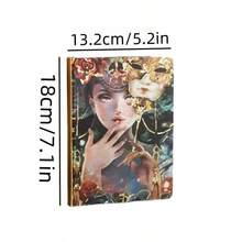 A5/96 张创意油画高品质笔记本，硬封面，Ins 风格精装办公备忘录本，学校用品，返校