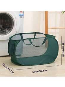 New Foldable Laundry Basket, Large Capacity Storage Laundry Basket, Bathroom Storage Basket.