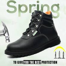 Steel Toe Sneakers For Men Indestructible Work Shoes Lightweight Comfortable Safety Sneakers Slip-Resistant Composite Toe Shoes For Construction