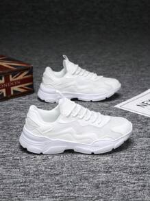 أحذية رياضية منصة خشنة شبكية تنفس للسيدات ، أحذية رياضية كاجوال للركض للربيع