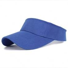 1 pezzo Visiera da baseball con parte superiore aperta, unisex, per protezione solare e sport all'aperto