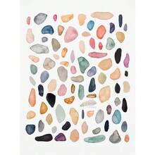 1 pièce Impression sur canevas d'art mural d'images de coquillage, conque, corail, baleine, vie marine pour la décoration de maison de plage, cadre en option - Multicolore - Voir 36