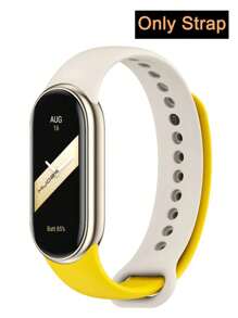 سوار ساعة من السيليكون متوافق مع شاومي Mi Band 3/4/5/6/7/8/9، من خامة جلدية صحية وقابل للتنفس ومقاوم للماء للرياضة، سوار قابل للتعديل، موديل كاجوال وعصري مناسب للاستخدام اليومي والأعياد والحفلات والمنزل والهدايا، إكسسوارات ساعة ذكية