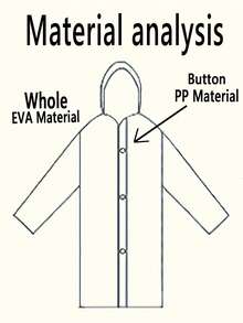 1/2/3pcs EVA Unisex Long Raincoat, Thickened Waterproof Raincoat, Hooded Raincoat, Waterproof, Windproof, Quick-Drying, Breathable - Ideal For Cycling, Hiking And Outdoor Adventure,Spring Summer Picks,Brides Maid Gifts,Room,Bedroom Decor,Beach,Travel,For Men,For Women,Vacation,Outdoor,Garden,Travel Essentials,Portable Essentials,Beach Essentials,Graduation Season,Commencement,Graduation Ceremony,Graduation Gift,Graduation Present,Graduation Gift,Graduation Present,Congrats Grad,Congratulations Graduate,Valedictorian,Finish School,Graduation Party,Outdoor Essentials,Travel Portable,Hiking Essentials,Camping Essentials,Portable Tools,Summer Essentials ,Summer Portable,Raincoat / Rain Jacket / Waterproof Jacket - Multicolor - View 11
