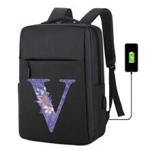 Mochila minimalista para hombres, mochila versátil de gran capacidad para estudiantes, computadoras, viajes, bolsa de negocios unisex lavable